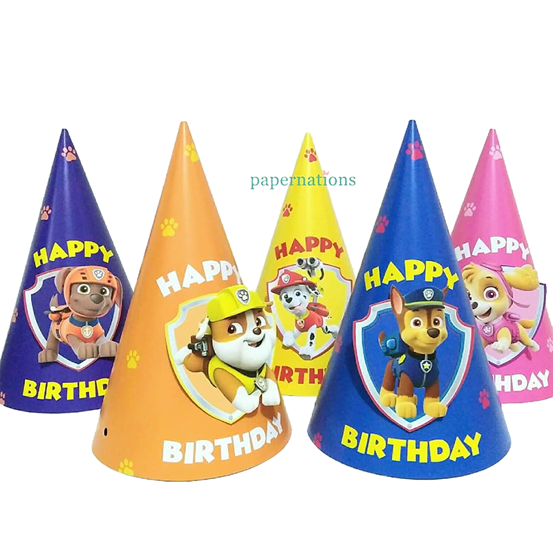 Paw Patrol Cone Hats